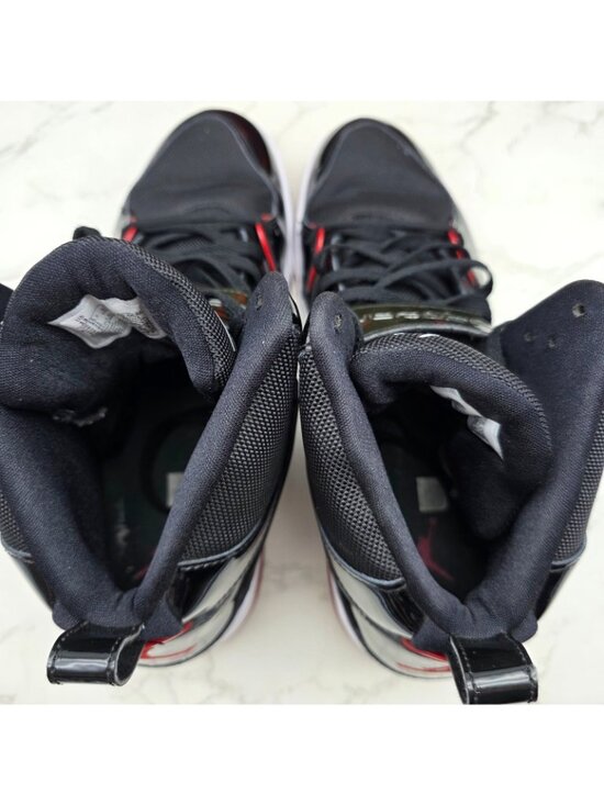 Nike Air Jordan Flight 45 High Bred Mens Size 13 Black Varsity Red White Sneaker main image 5